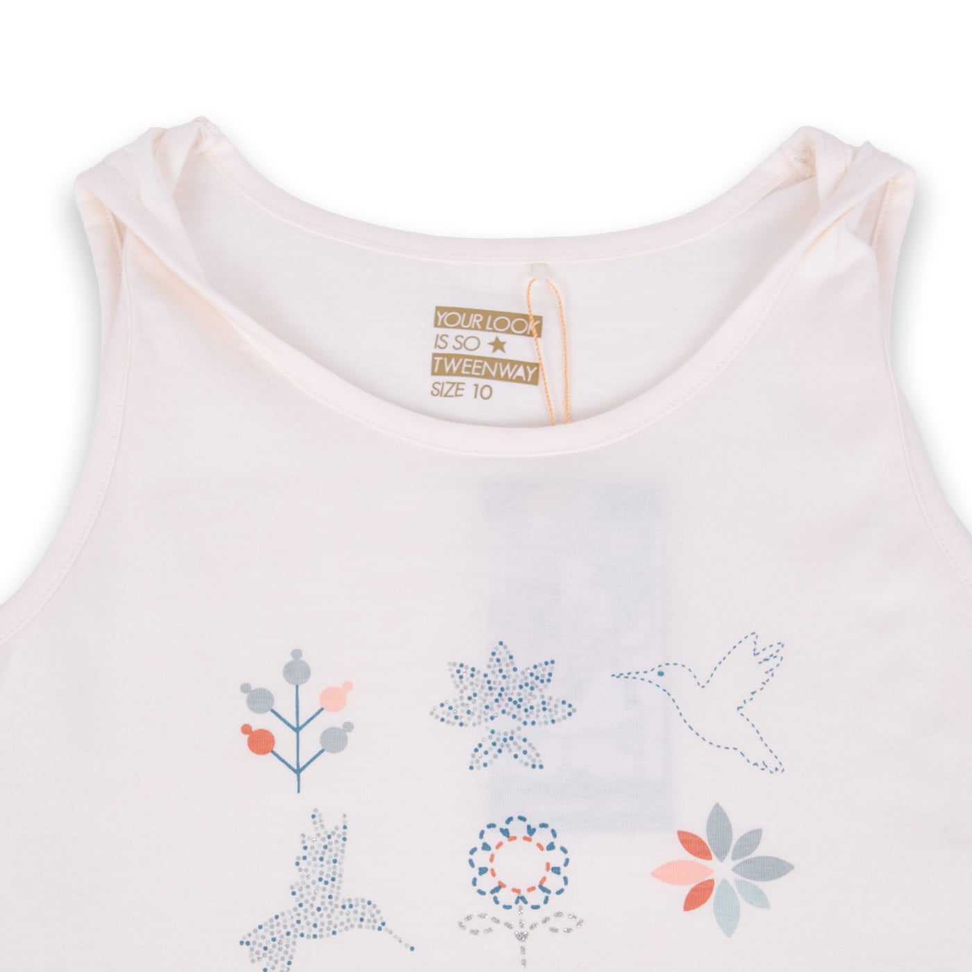 POLERA ALGODÓN NIÑA PILLÍN TVA611-24CRU CRUDO - 2