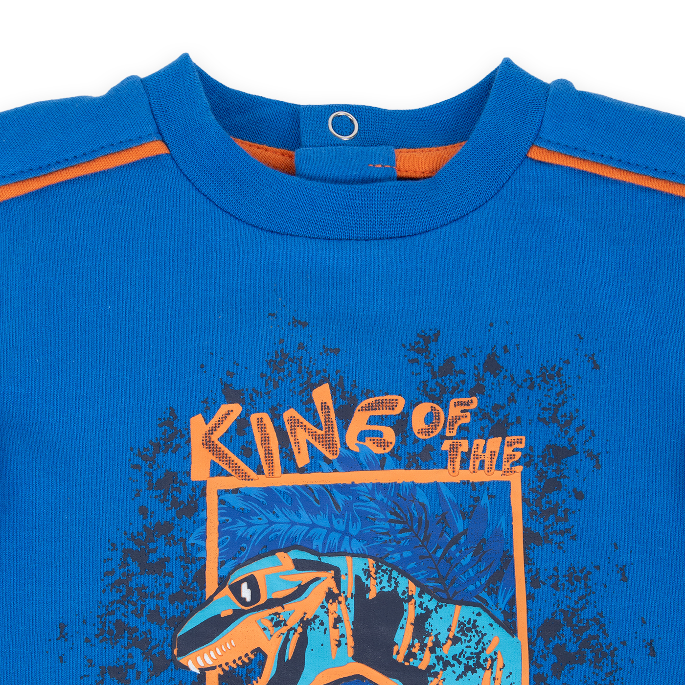 POLERA MANGA CORTA ALGODÓN NIÑO PILLÍN PVA653-24CAL BEBÉ TURQUESA - 2