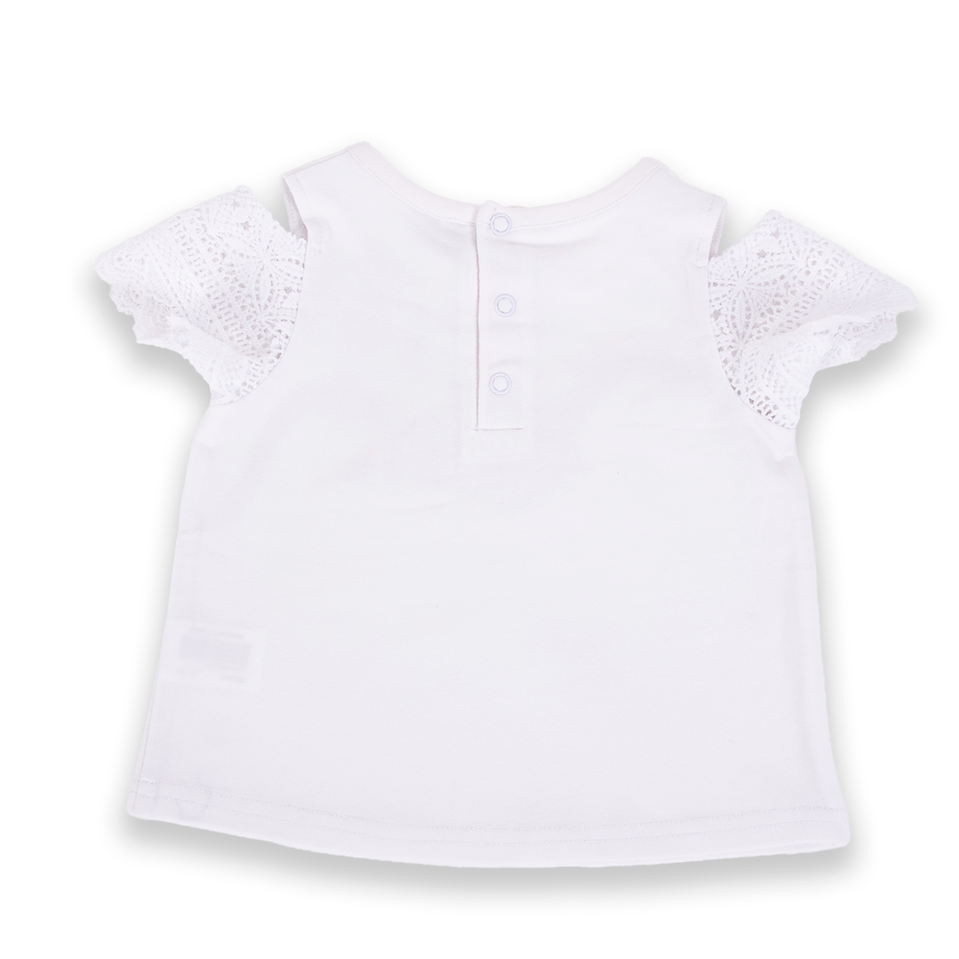 POLERA MANGA CORTA NIÑA PILLÍN PVA649-24BCO BEBÉ BLANCO - 3