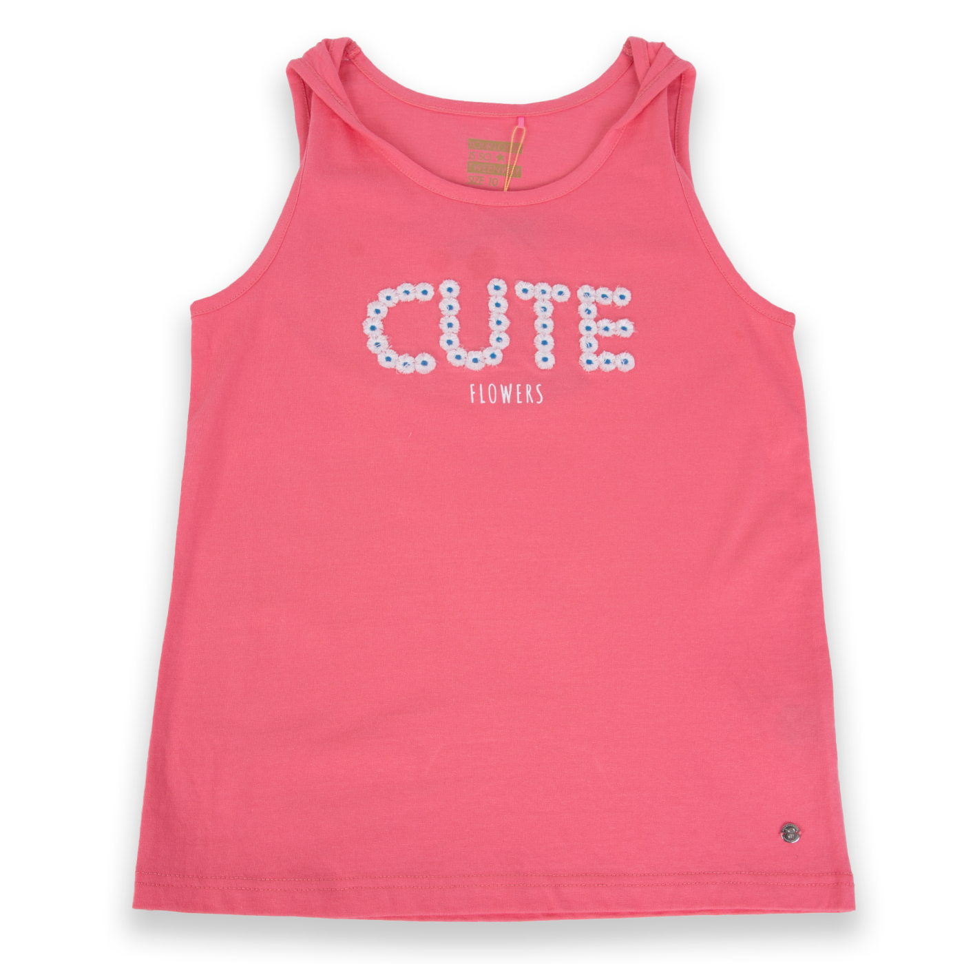 POLERA ALGODÓN NIÑA PILLÍN TVA611-24COR CORAL - 1
