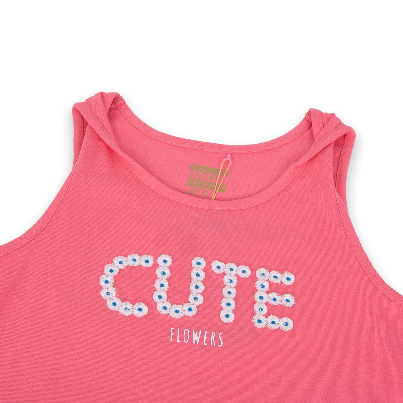 POLERA ALGODÓN NIÑA PILLÍN TVA611-24COR CORAL - 2