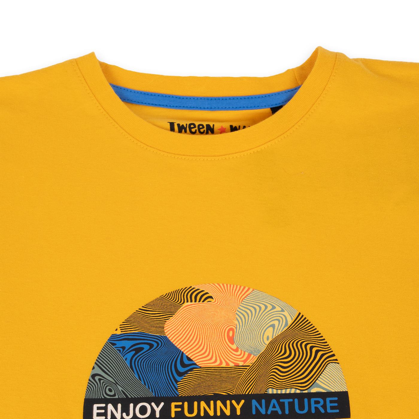 POLERA MANGA CORTA ALGODÓN NIÑO PILLÍN TVA607-24NAR NARANJA - 2