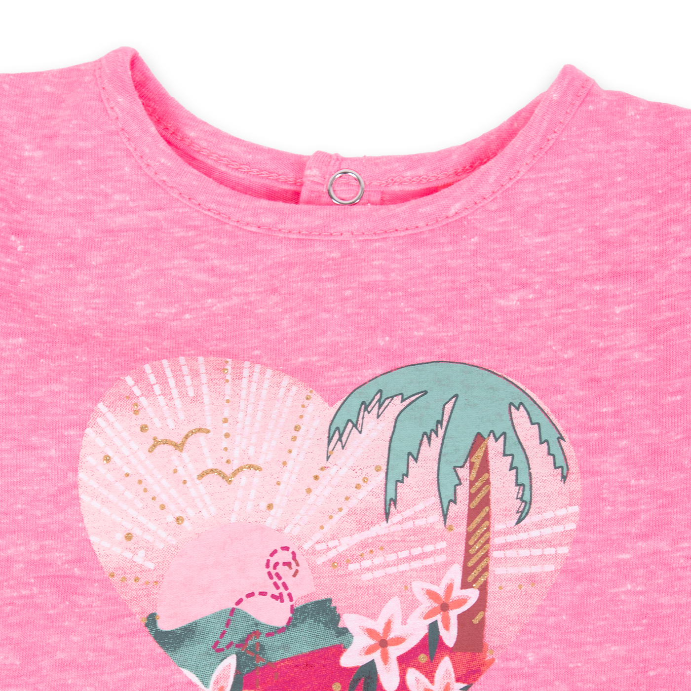 POLERA MANGA CORTA NIÑA PILLÍN PVA659-24ROS BEBÉ ROSADO - 2