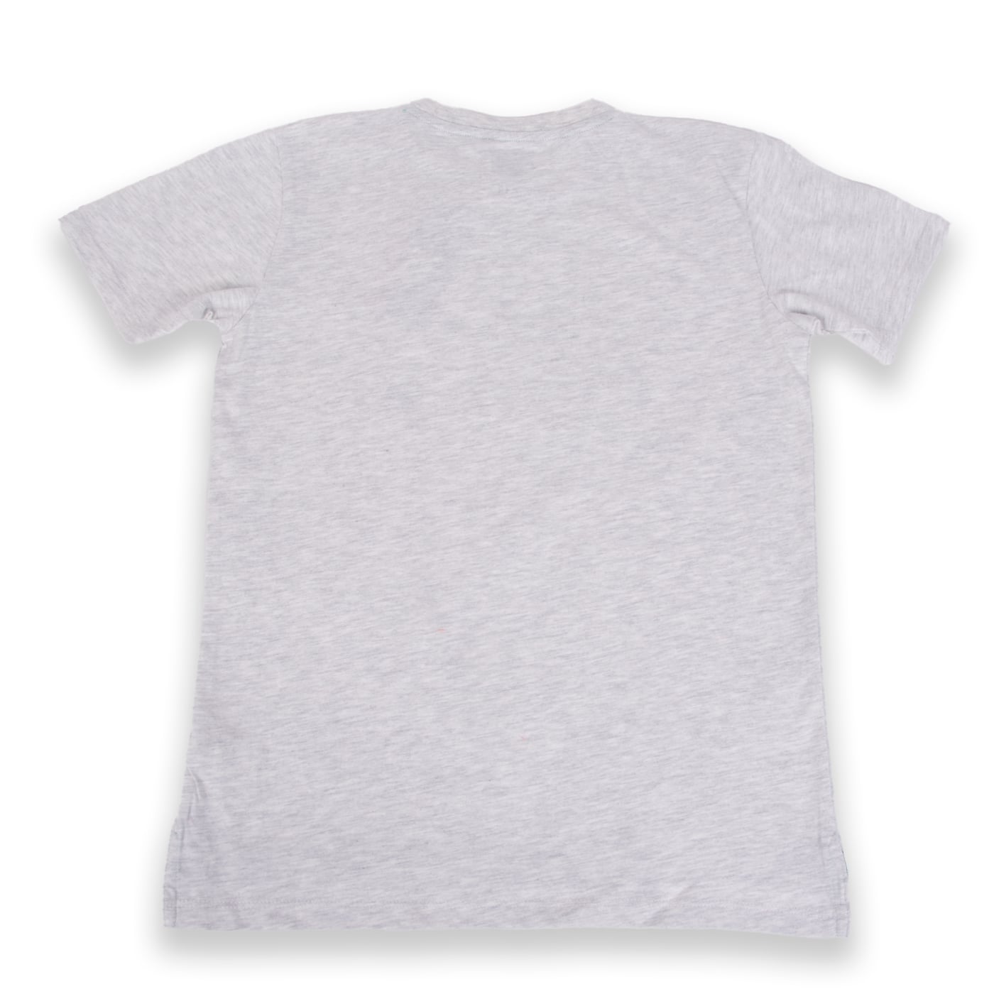 POLERA MANGA CORTA ALGODÓN NIÑO PILLÍN TVA604-24MLG GRIS CLARO - 3