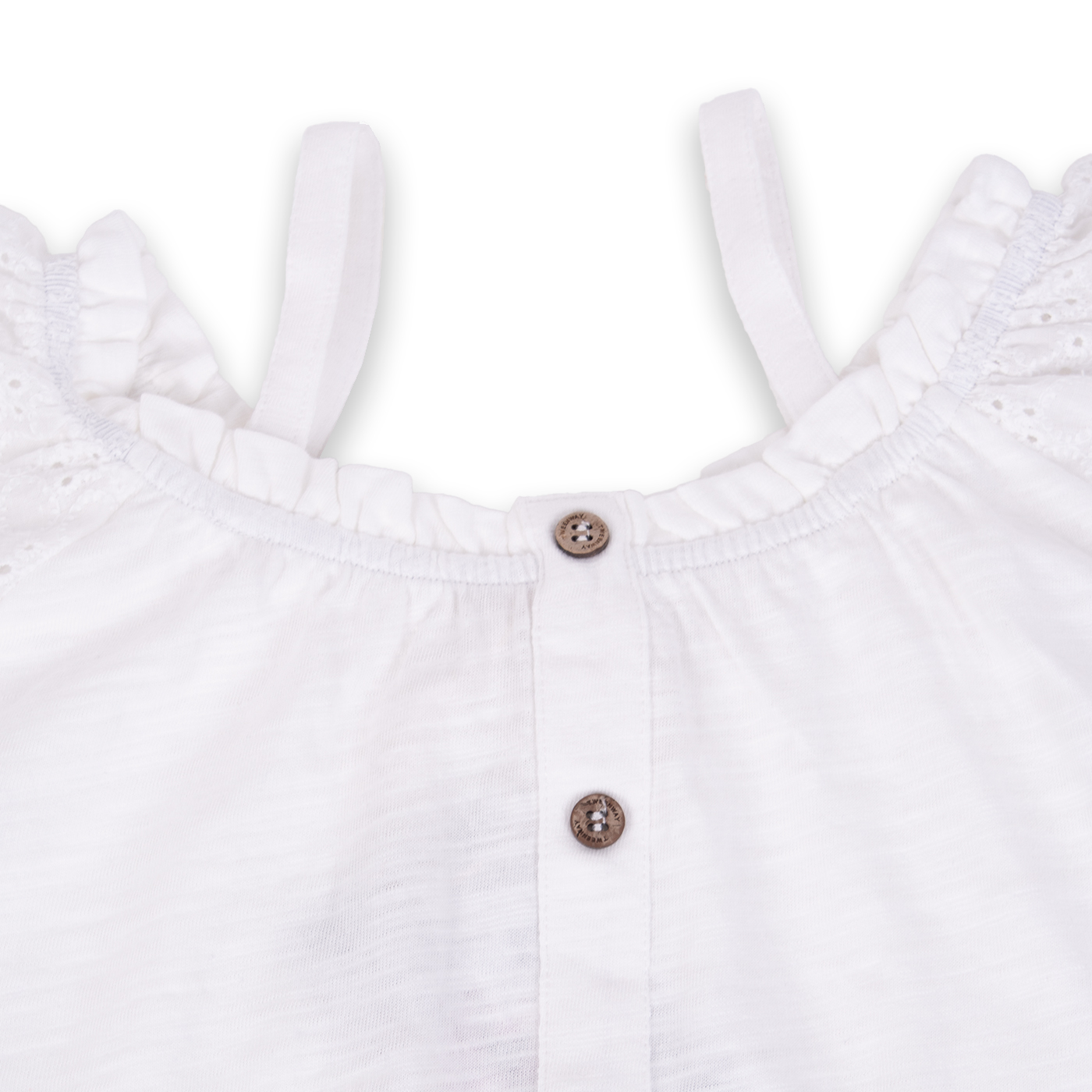 POLERA MANGA CORTA ALGODÓN NIÑA PILLÍN TVA610-24BCO BLANCO - 2