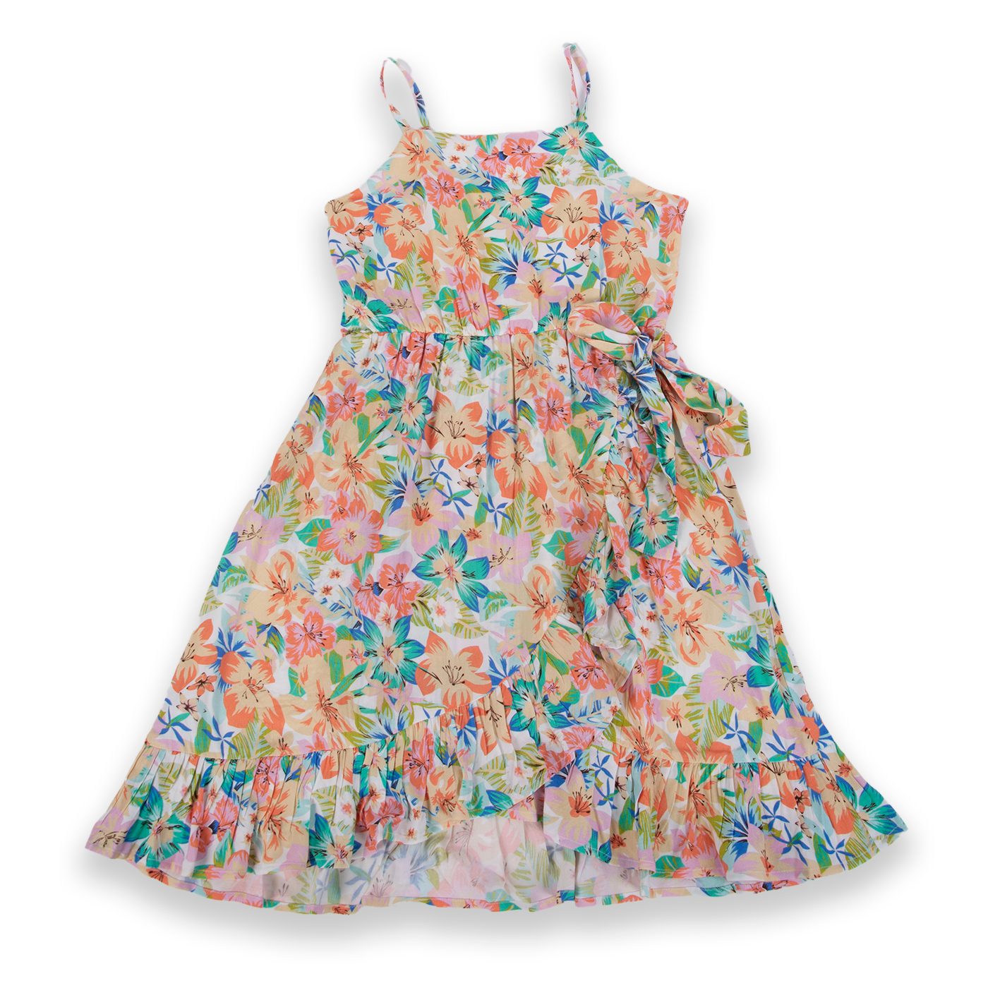 VESTIDO NIÑA PILLIN NARANJO TVA808-24DAM NARANJA - 1
