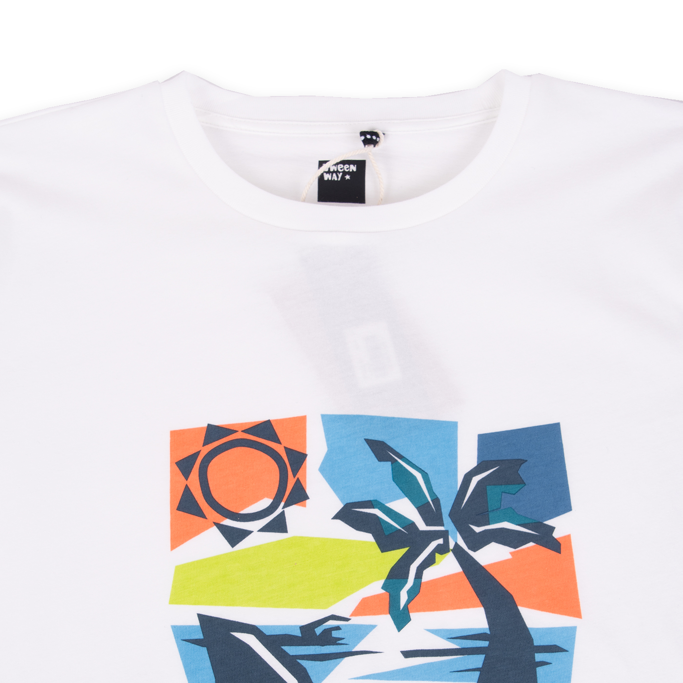 POLERA MANGA CORTA ALGODÓN NIÑO PILLÍN TVA605-24BCO - 2