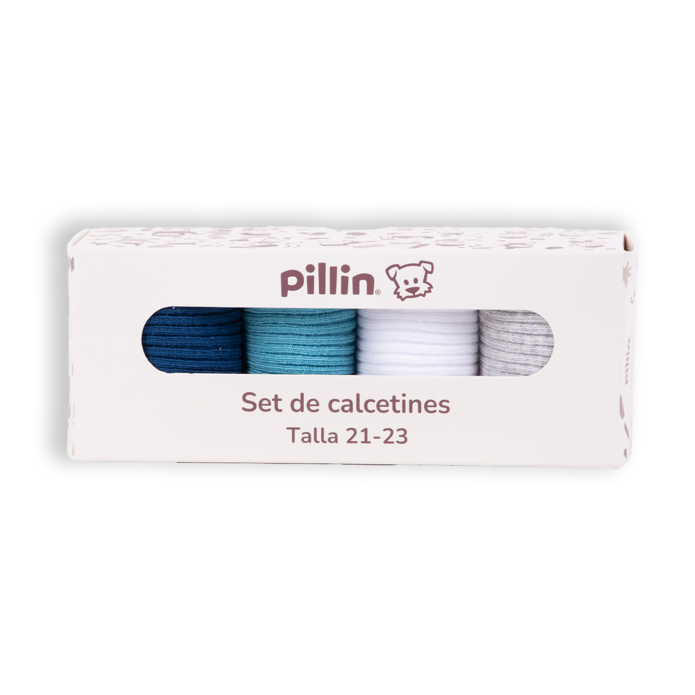 CALCETÍN BEBÉ NIÑO PILLÍN MULTICOLOR PAA115-24SUR - 1