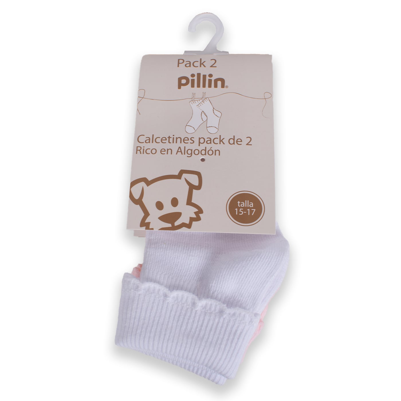 CALCETÍN BEBÉ NIÑA MULTICOLOR PILLIN - 1