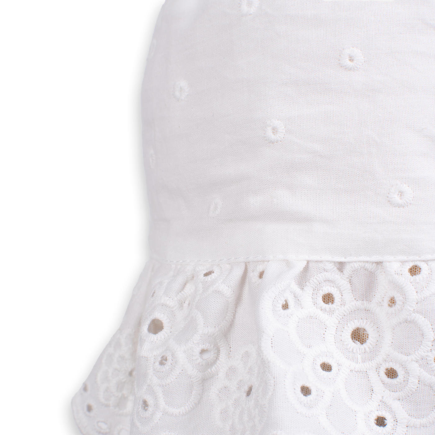 GORRO BEBÉ NIÑA ALGODÓN PILLÍN BLANCO PAA901-24BCO - 2
