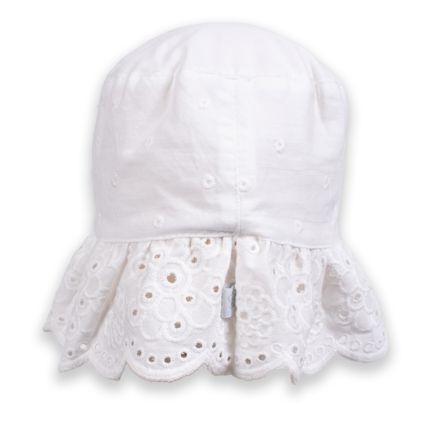 GORRO BEBÉ NIÑA ALGODÓN PILLÍN BLANCO PAA901-24BCO - 3