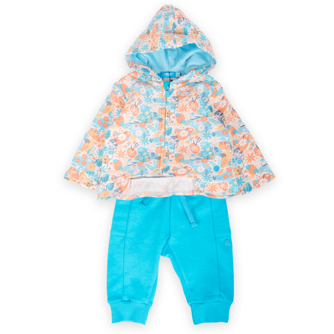 BUZO NIÑA PILLIN TURQUESA PVA524-24CAL BEBE - 1