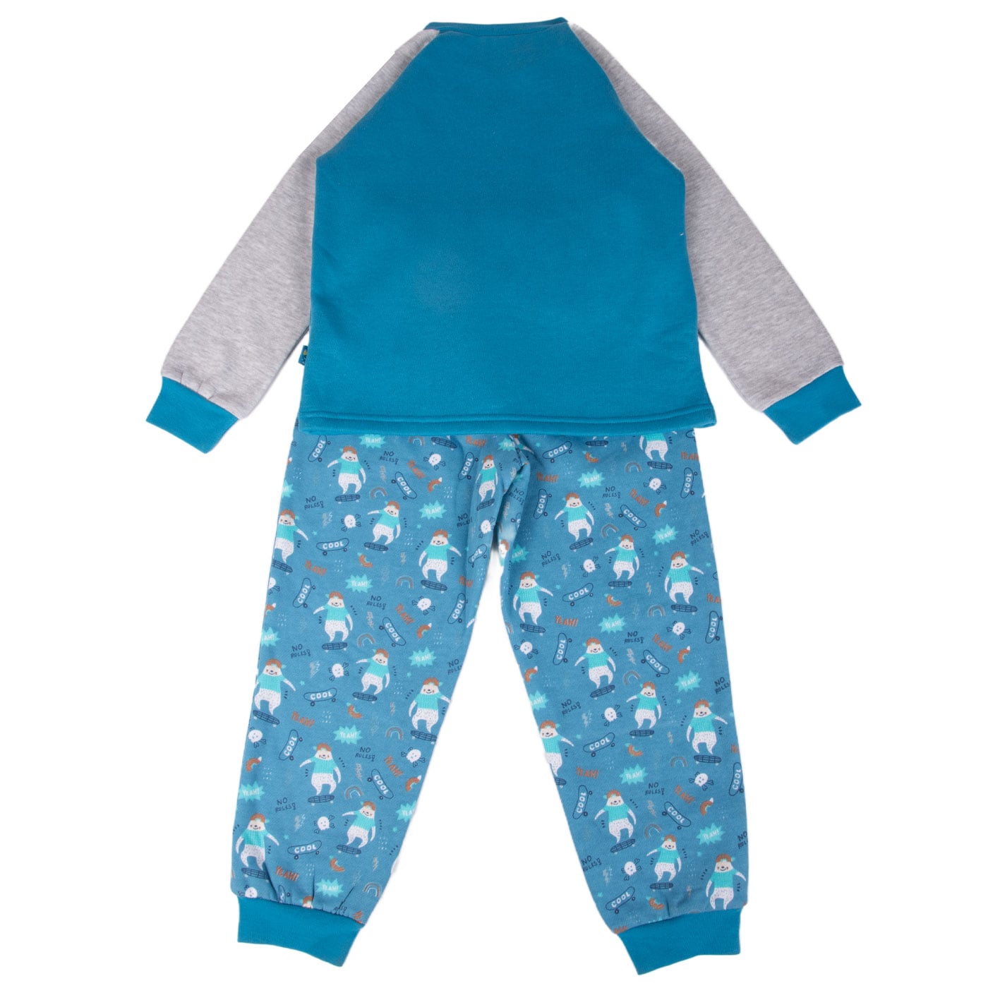 PIJAMA ALGODÓN NIÑO PILLÍN VERDE - 3
