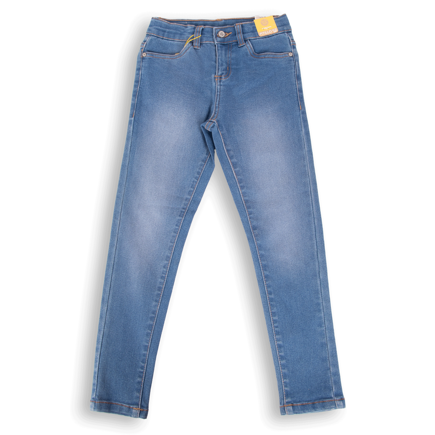 JEANS ALGODÓN NIÑA PILLÍN DENIM - 1