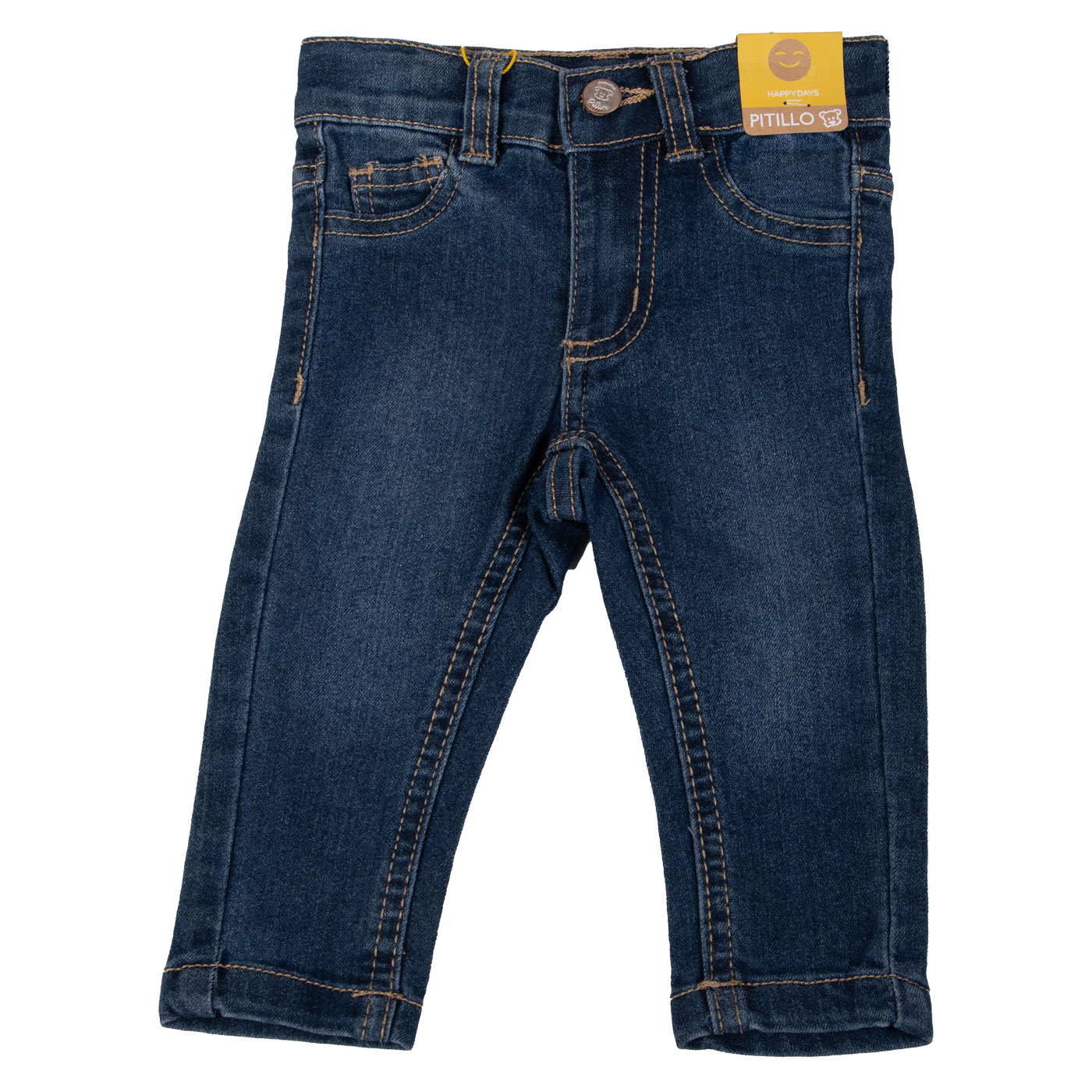 JEANS ALGODÓN NIÑO PILLÍN DENIM BEBE - 1