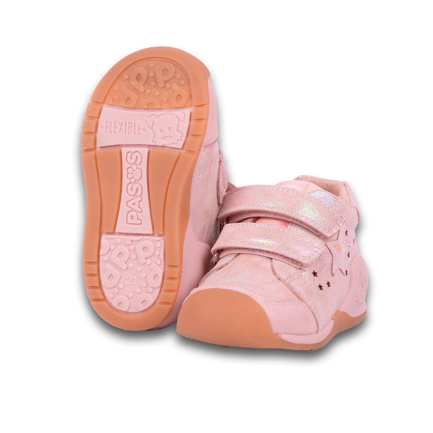 ZAPATO CLASICO BEBÉ NIÑA ROSADO - 2