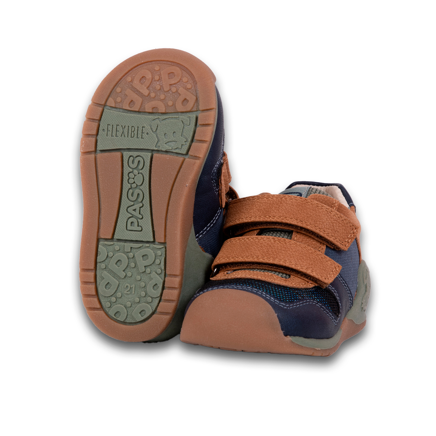 ZAPATO CLÁSICO BEBE NIÑO(PZB205-25CAF) - 2