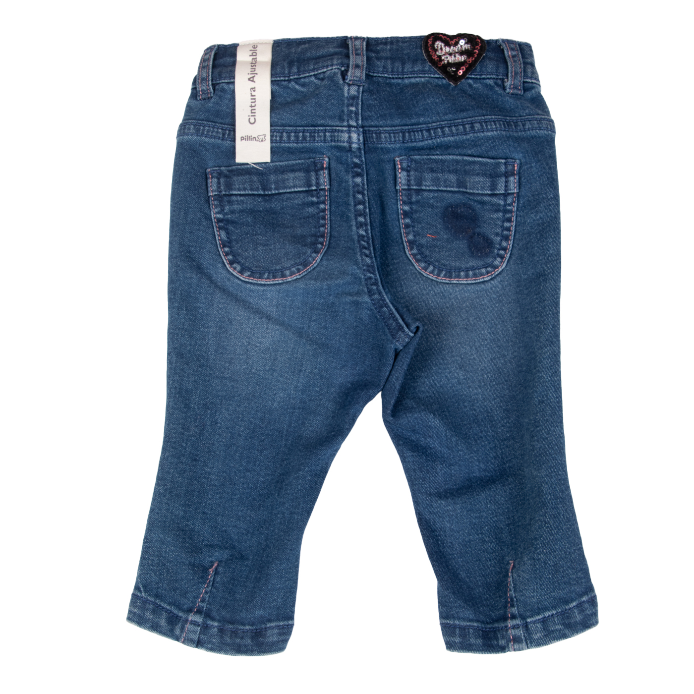 JEANS BEBE  AZUL PILLIN ( PVB709-25JEA ) - 3