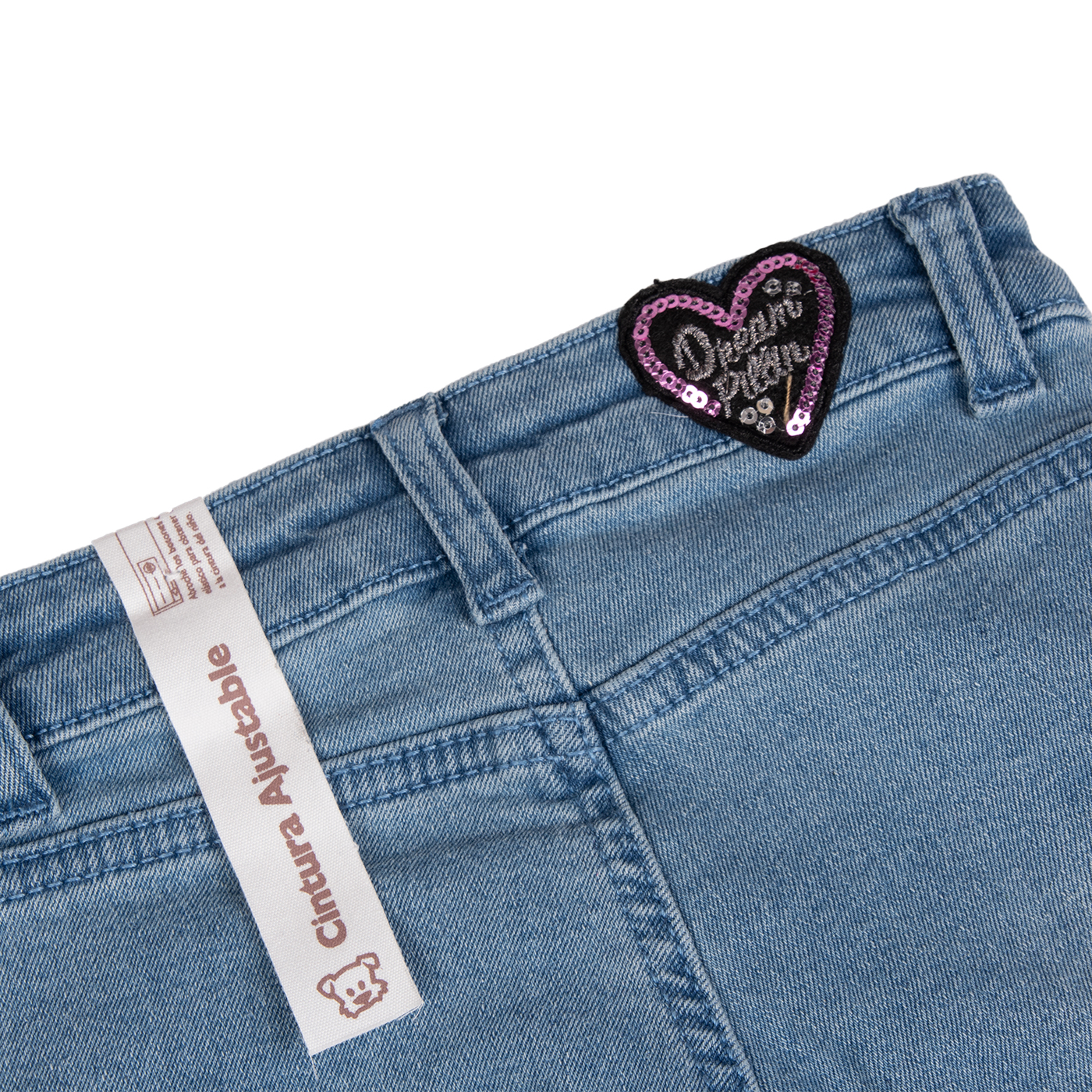 JEANS BEBE CELESTE PILLIN ( PVB722-25CEL ) - 4