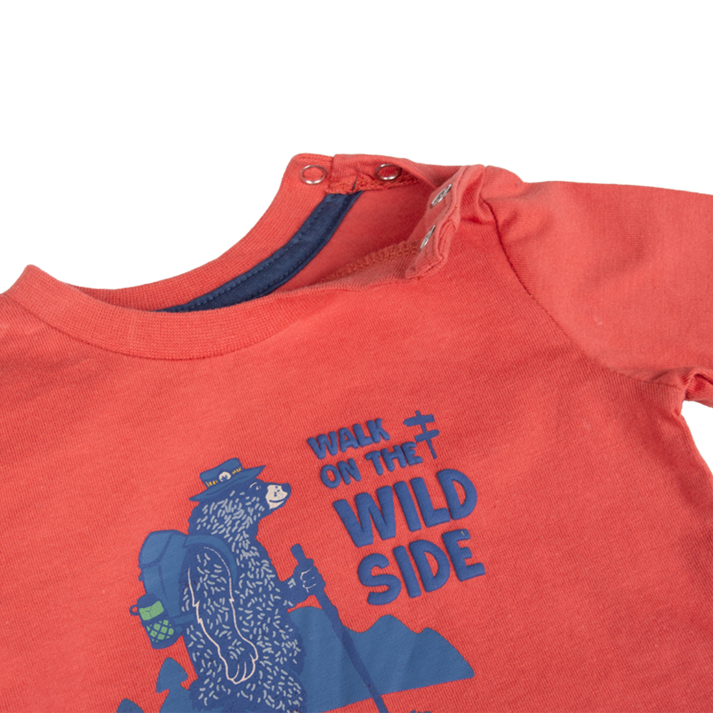 POLERA BEBE  ROJO PILLIN ( PVB610-25ROJ ) - 2