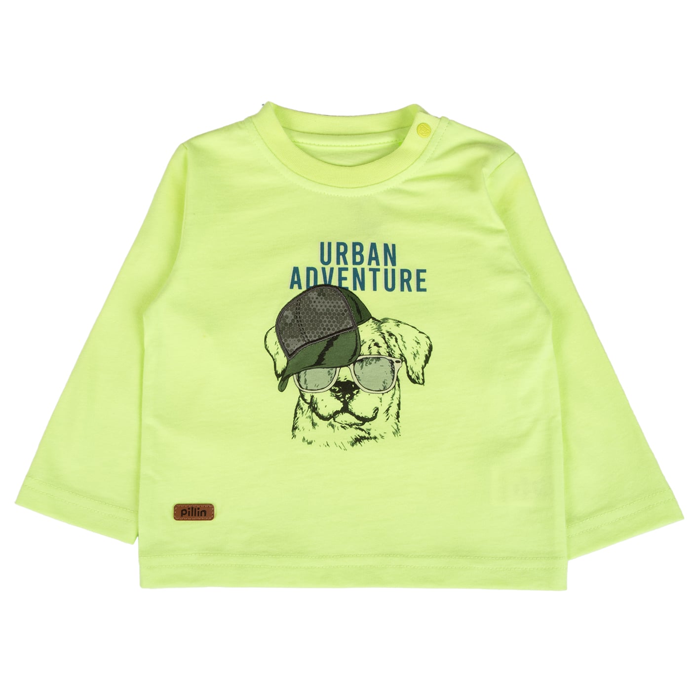 POLERA BEBE VERDE PILLIN ( PVB627-25VER ) - 1