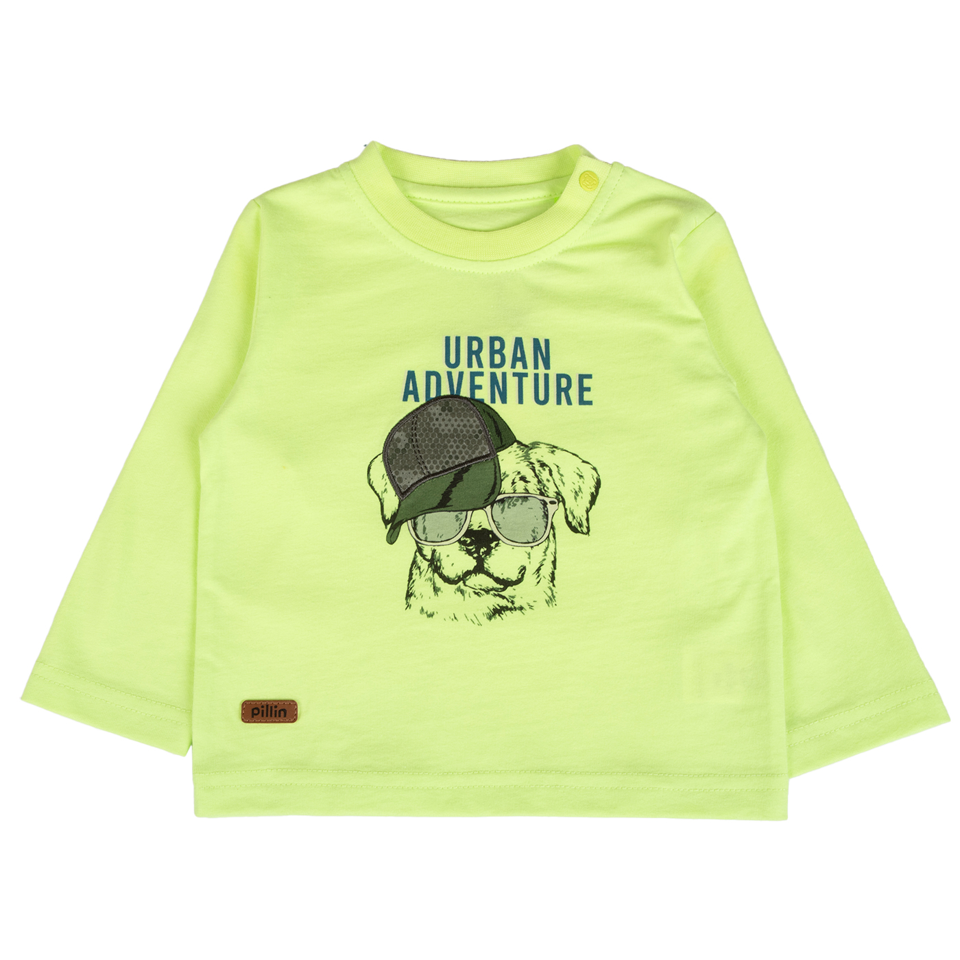 POLERA BEBE  VERDE PILLIN ( PVB627-25VER ) - 1