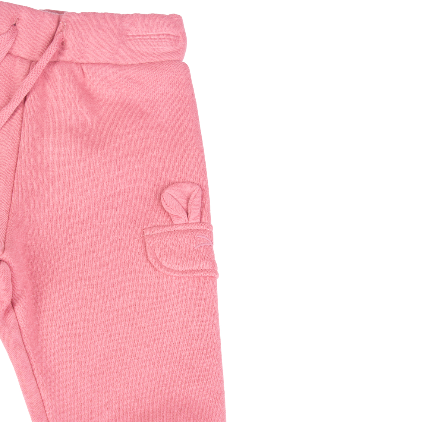 PANTALON BUZO BEBE  ROSADO PILLIN ( PVB526-25ROS ) - 2