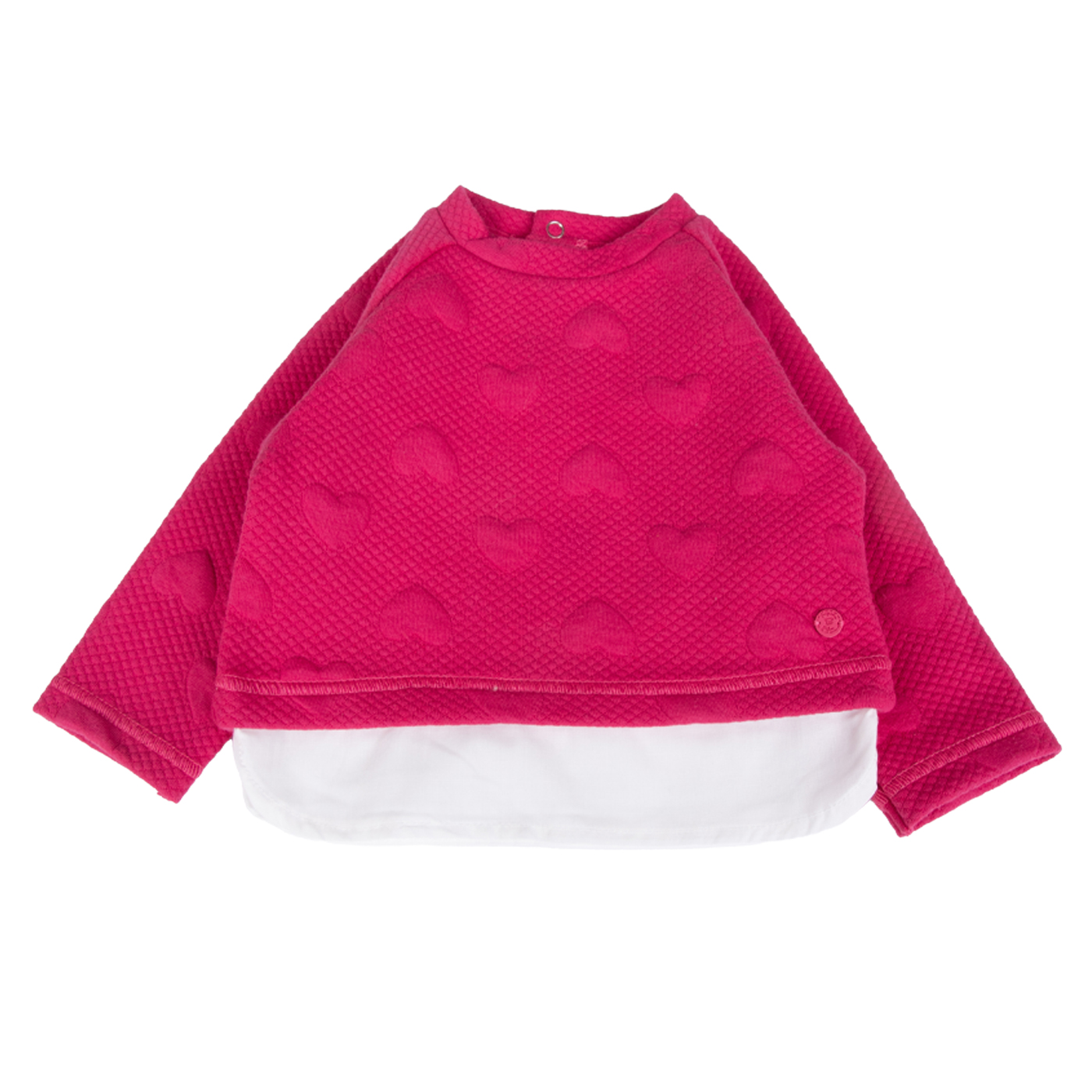 POLERÓN BEBE ROSADO PILLIN ( PVB517-25FUC ) - 1