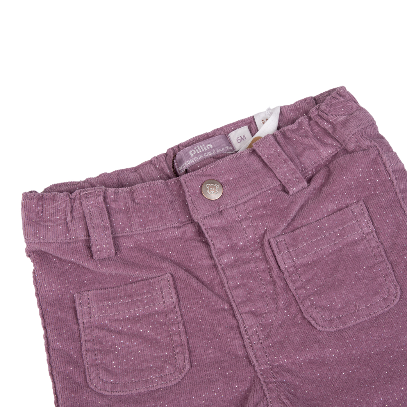 PANTALÓN BEBE MORADO PILLIN ( PVB838-25MOR ) - 2