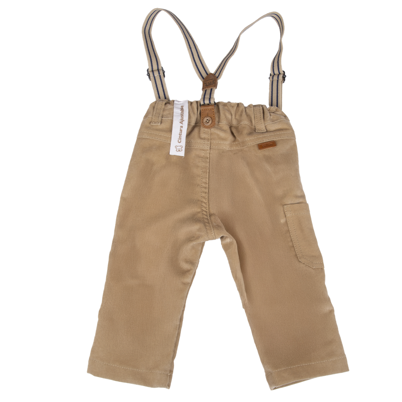 PANTALÓN BEBE AMARILLO PILLIN ( PVB809-25MOS ) - 3