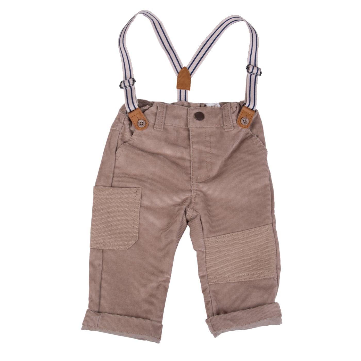 PANTALÓN BEBE GRIS PILLIN ( PVB809-25TAU ) - 1