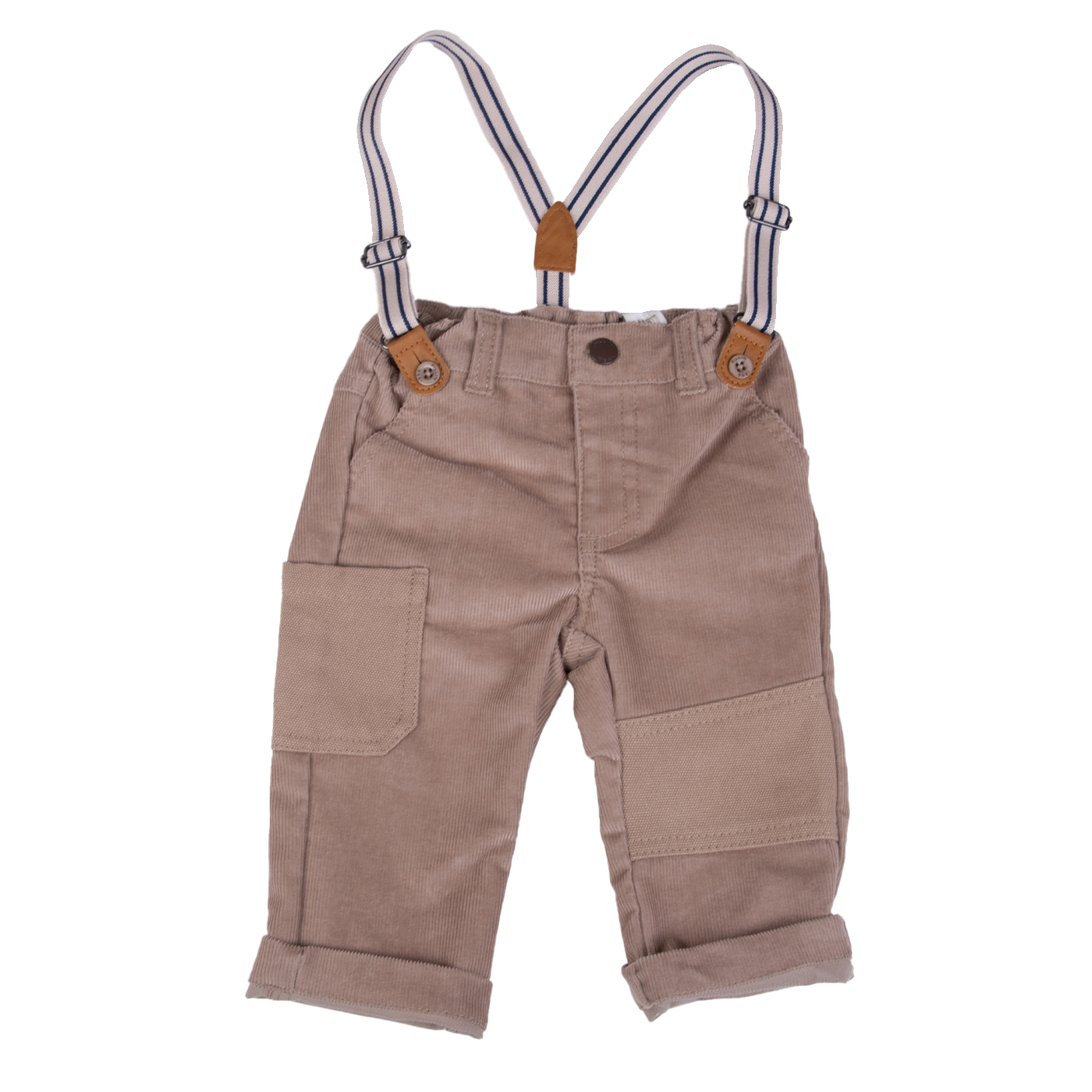 PANTALÓN BEBE  GRIS PILLIN ( PVB809-25TAU ) - 1