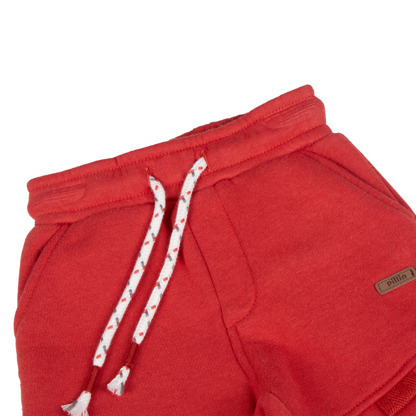 PANTALÓN BUZO BEBE ROJO PILLIN ( PVB531-25ROJ ) - 2