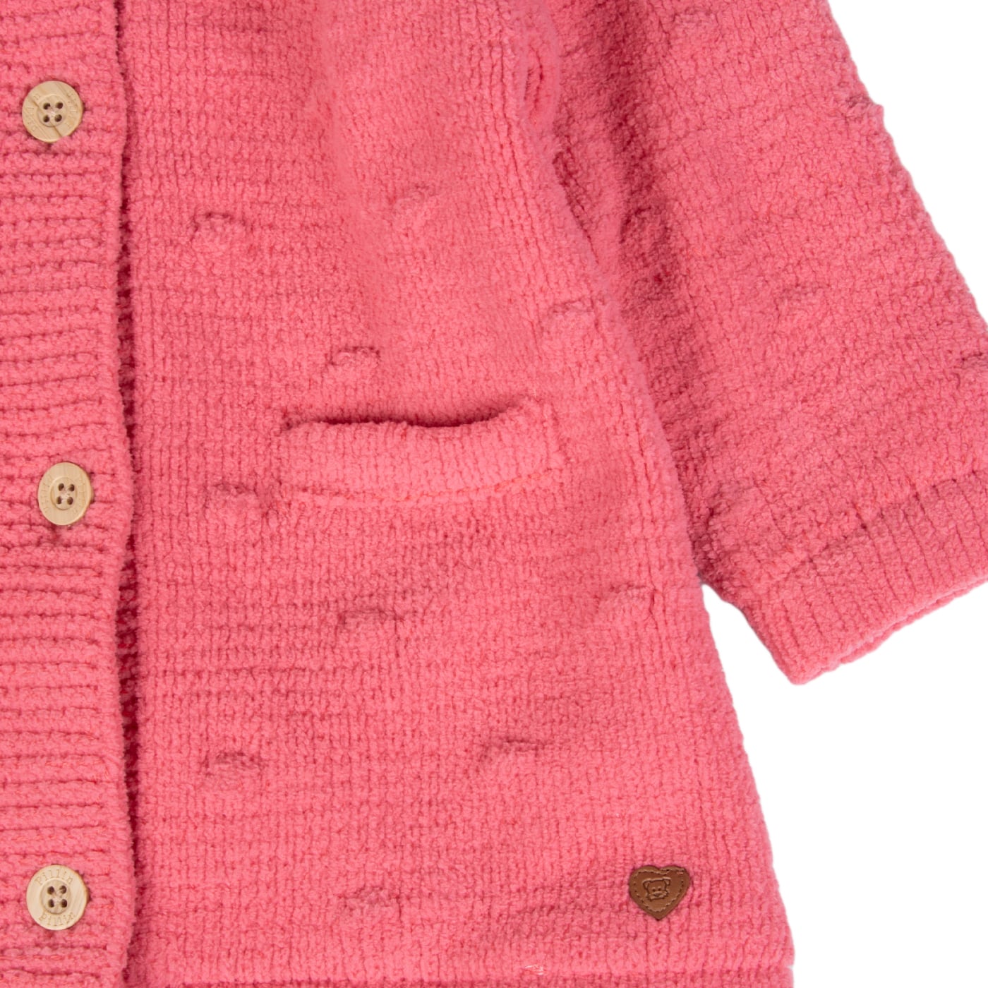 CHALECO BEBE  ROSADO PILLIN ( PVB915-25COR ) - 2