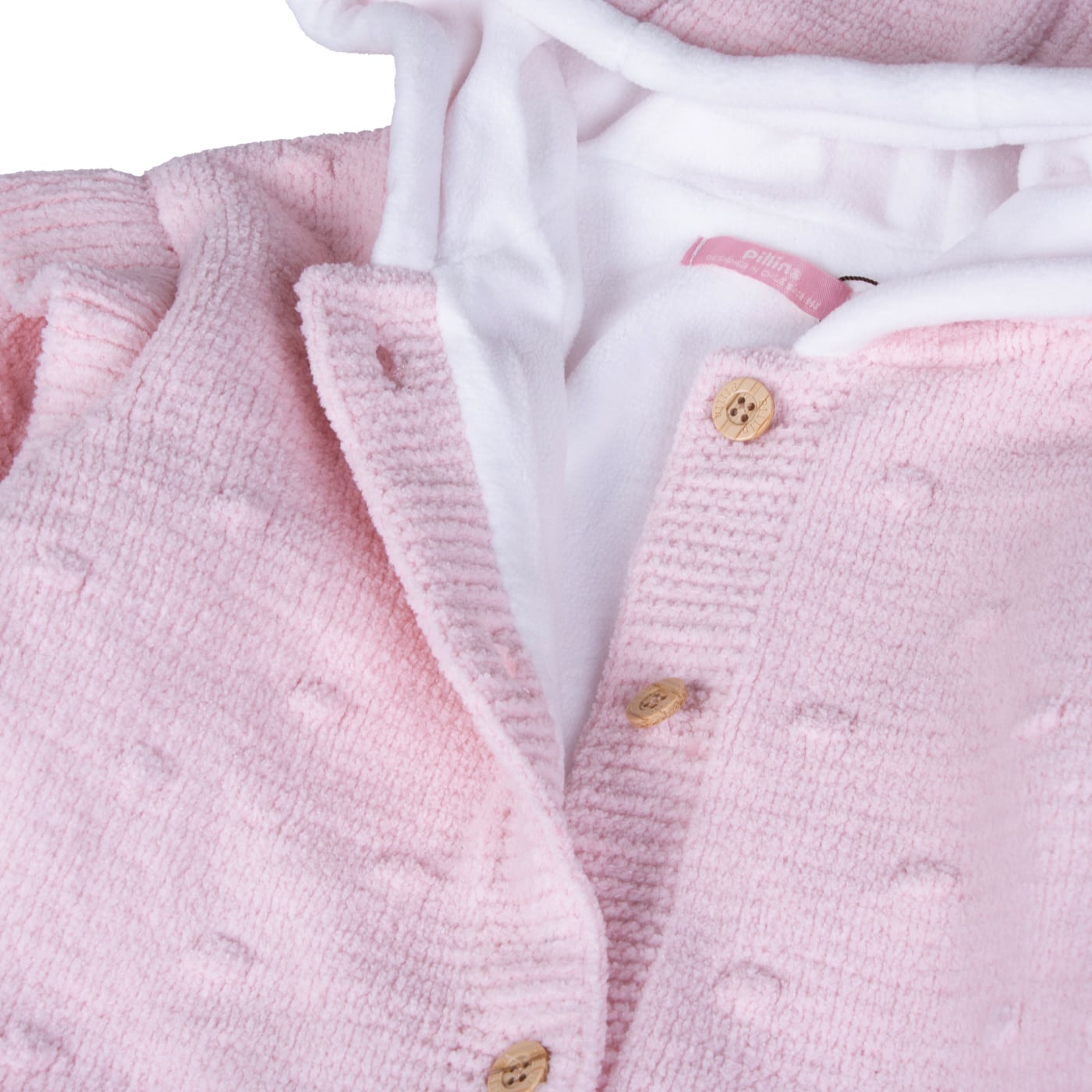 CHALECO BEBE ROSADO PILLIN ( PVB915-25ROS ) - 2