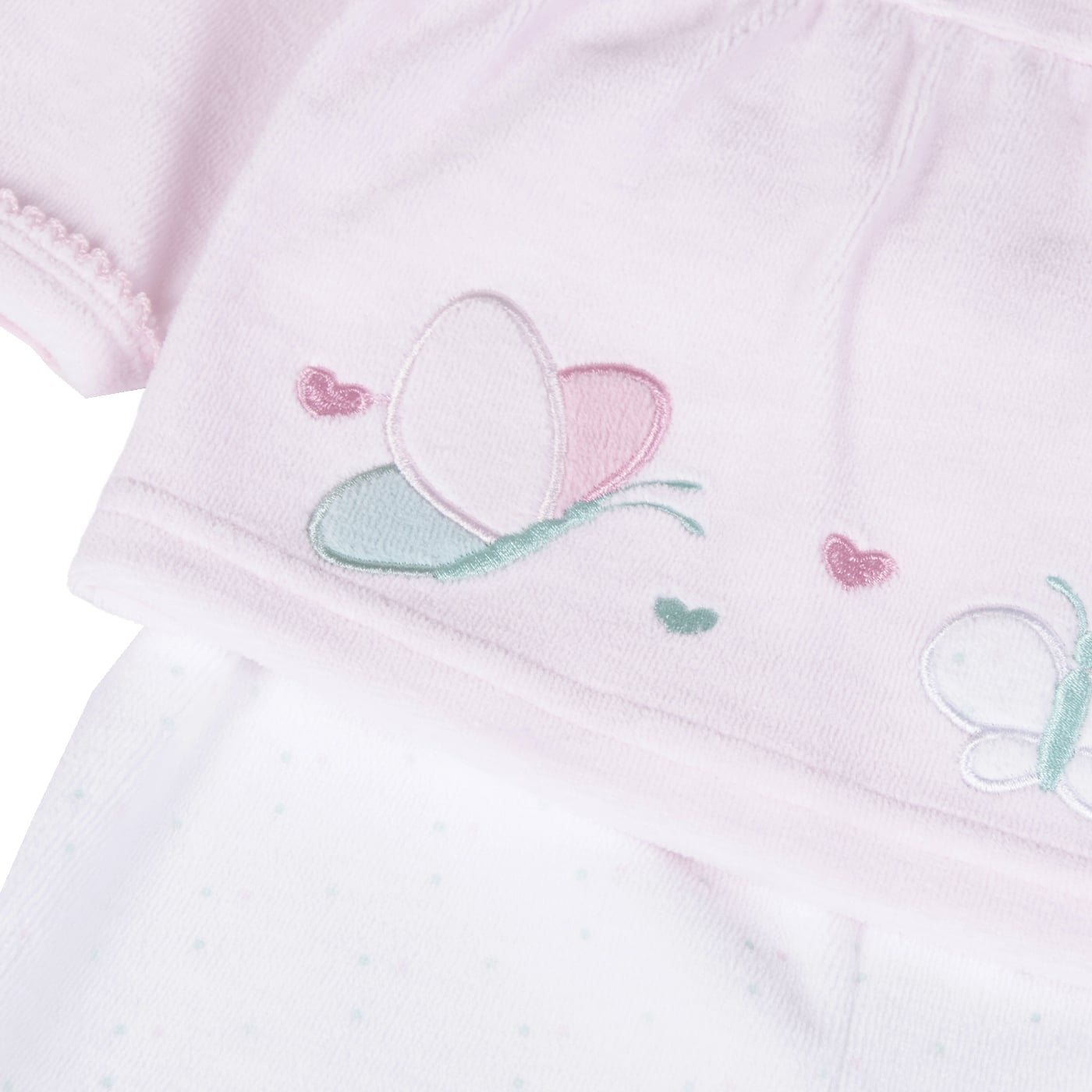 CONJUNTO BEBE  ROSADO PILLIN ( PVB307-25ROS ) - 2