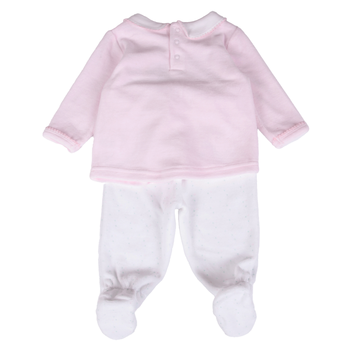 CONJUNTO BEBE  ROSADO PILLIN ( PVB307-25ROS ) - 4