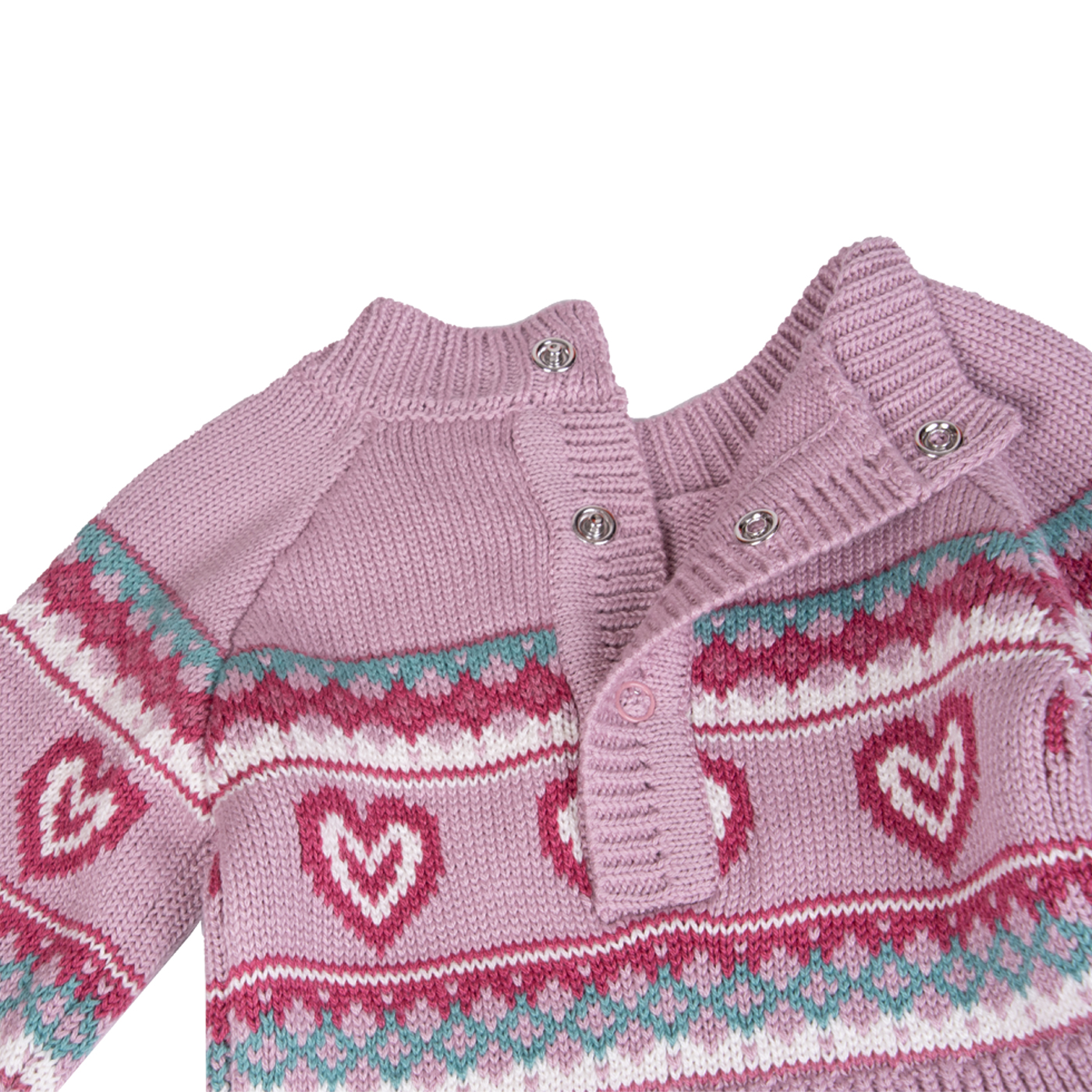 VESTIDO BEBE  ROSADO PILLIN ( PVB918-25MAL ) - 3