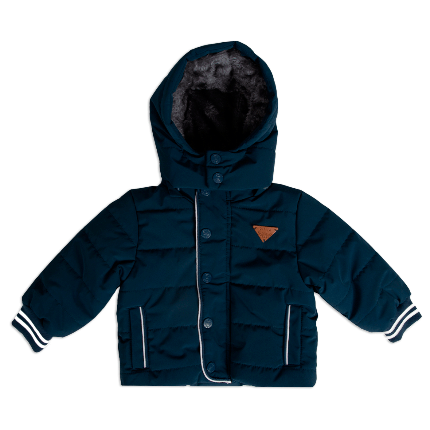 PARKA BEBE AZUL MARINO PILLIN (PVB842-25AZM ) - 1