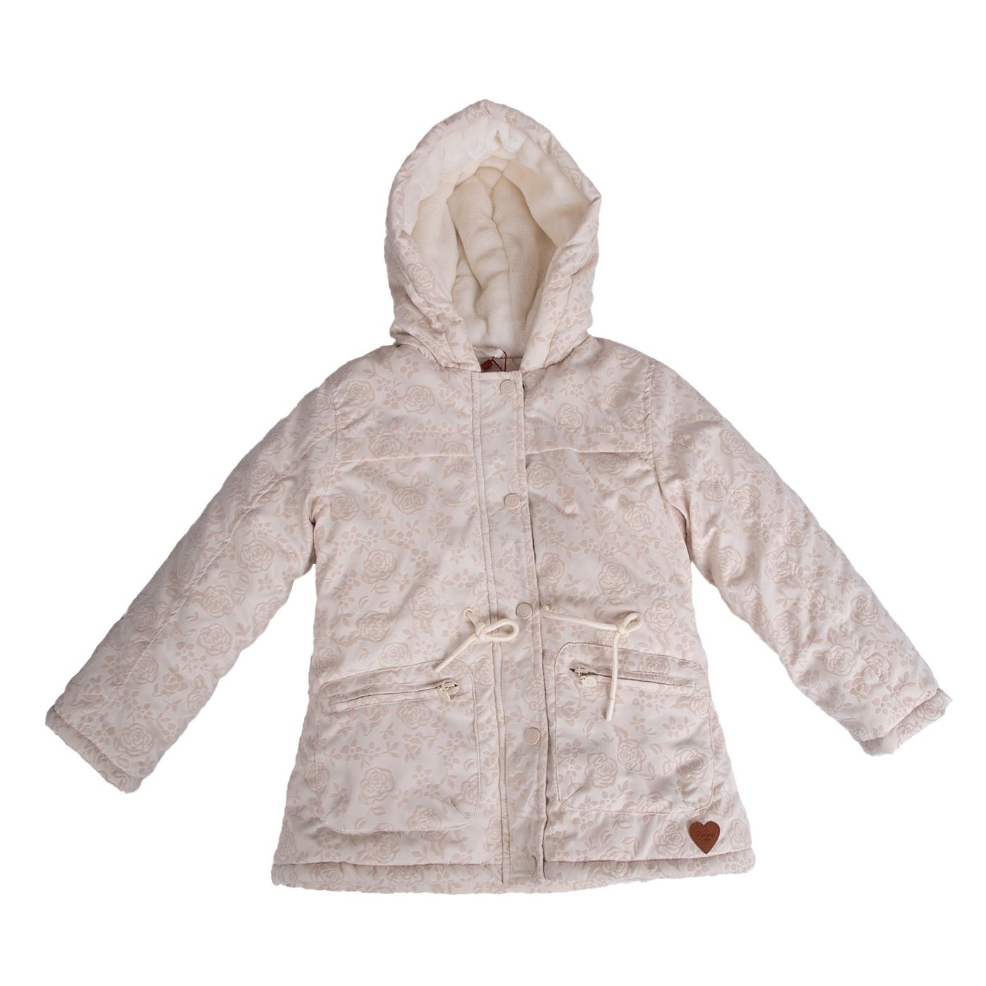 CHAQUETA NIÑA BEIGE PILLIN (PVB827-25BEI ) - 1