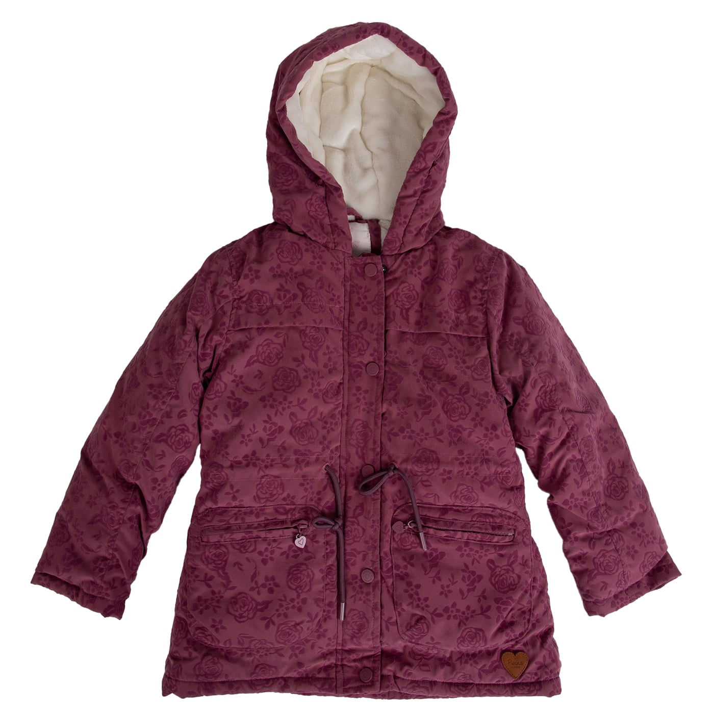 CHAQUETA NIÑA CIRUELA PILLIN (PVB827-25CIR ) - 1