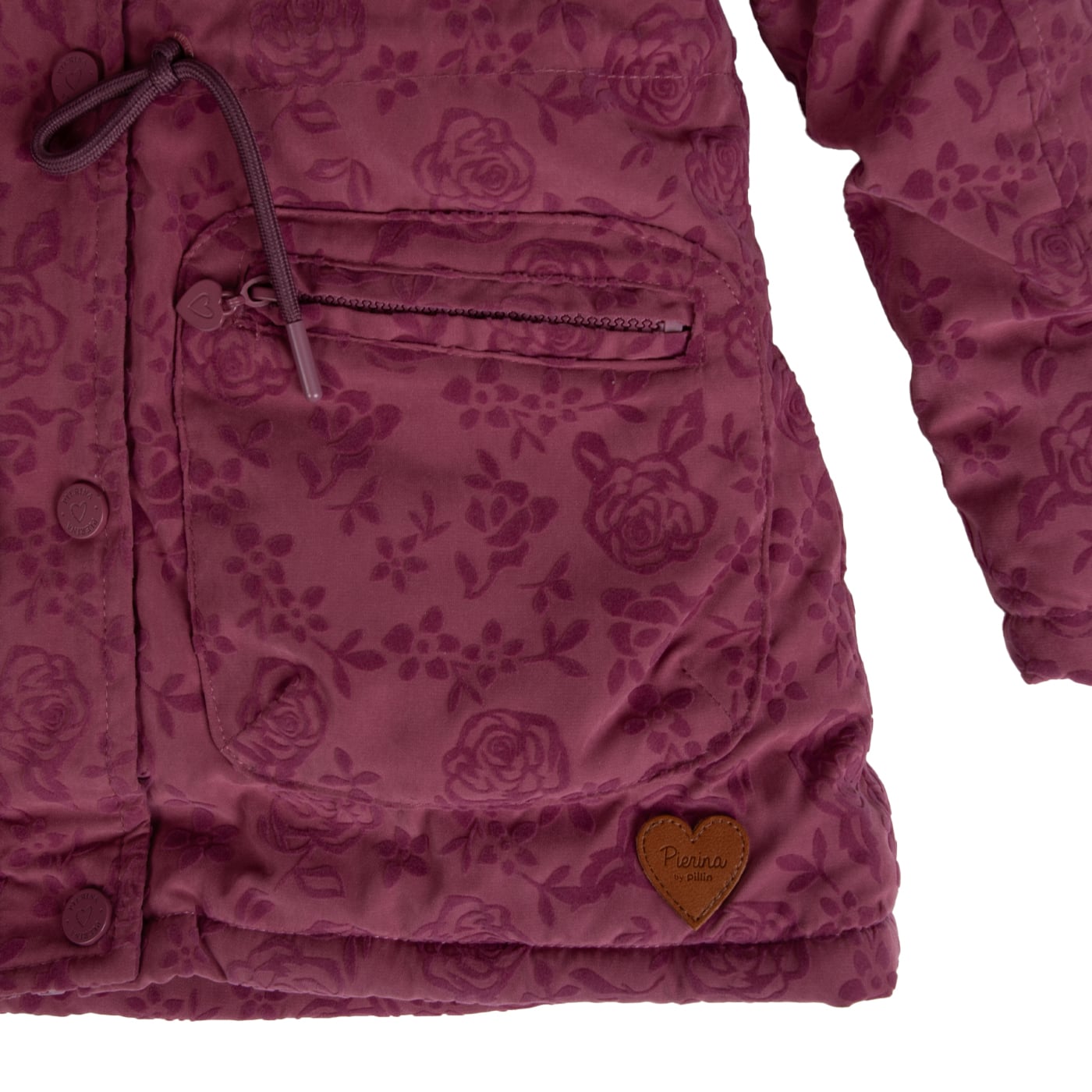 CHAQUETA NIÑA CIRUELA PILLIN (PVB827-25CIR ) - 2