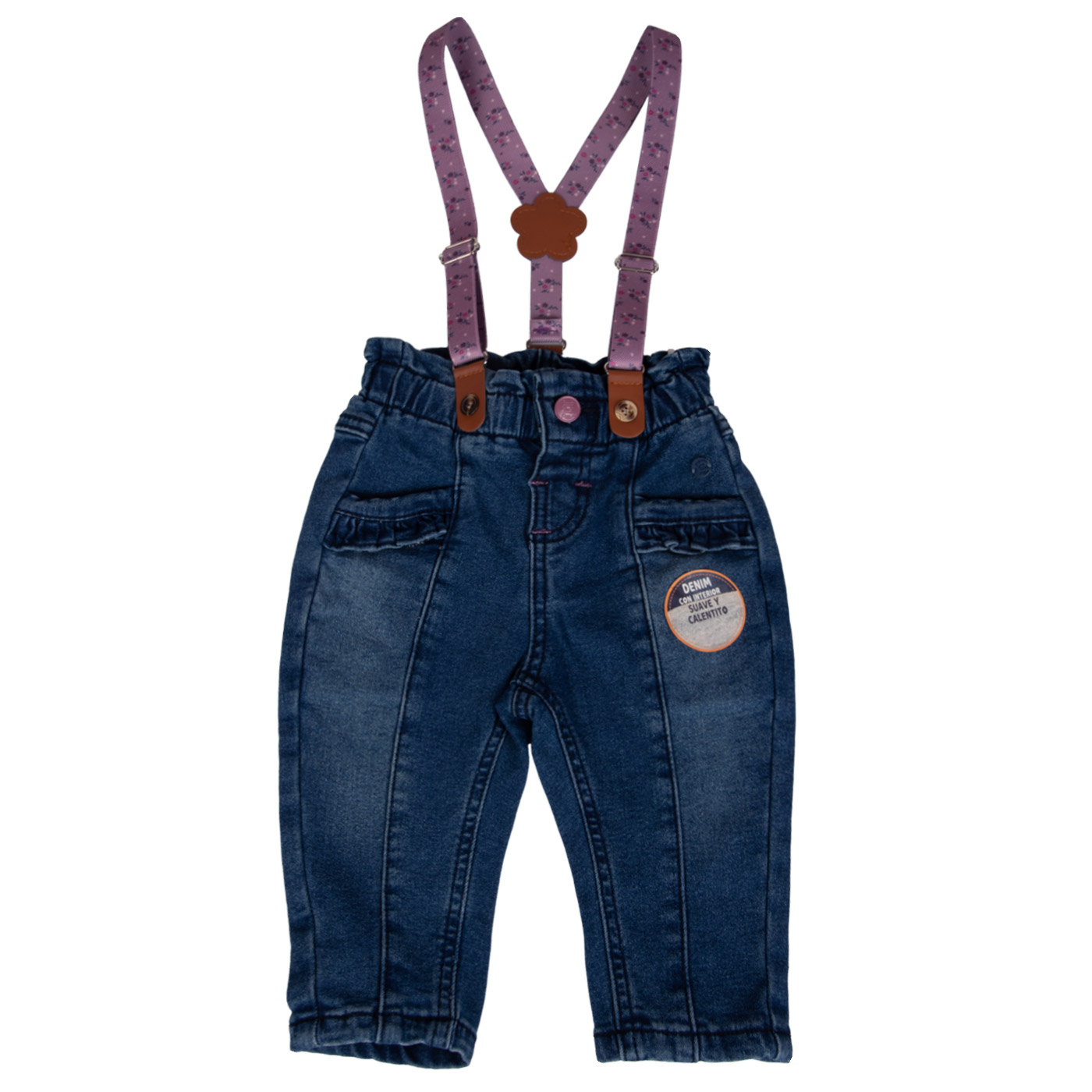 JEANS BEBE AZUL PILLIN (PVB721-25JEA ) - 1
