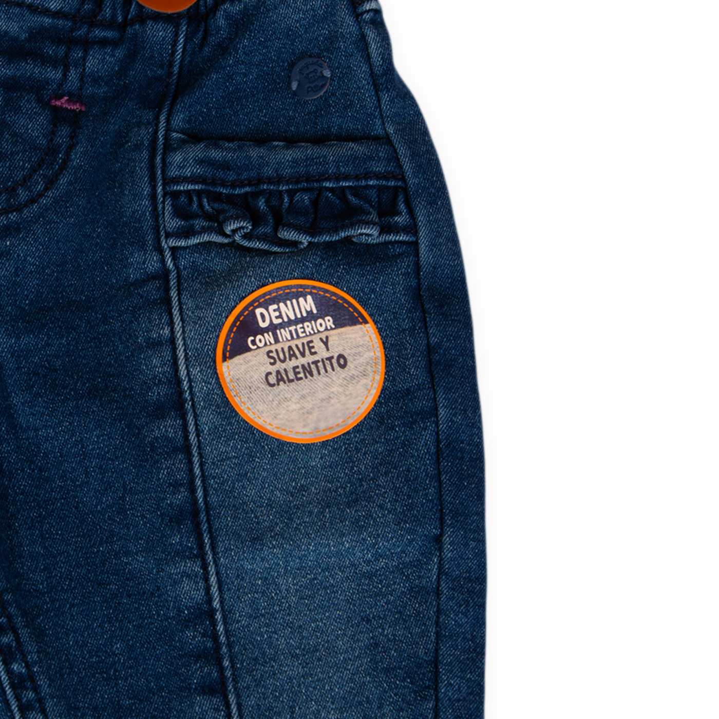 JEANS BEBE AZUL PILLIN (PVB721-25JEA ) - 2