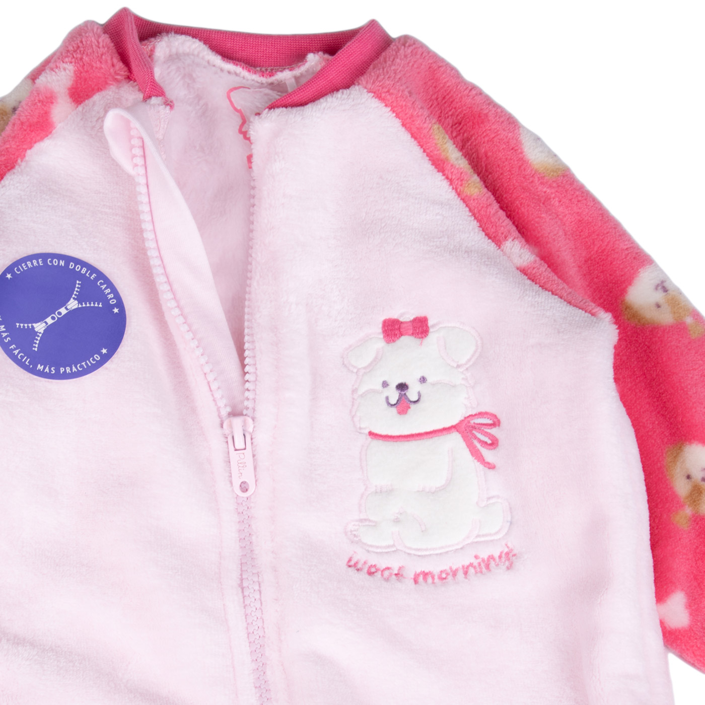 PIJAMA BEBE CORAL PILLIN (PVB410-25COR ) - 2