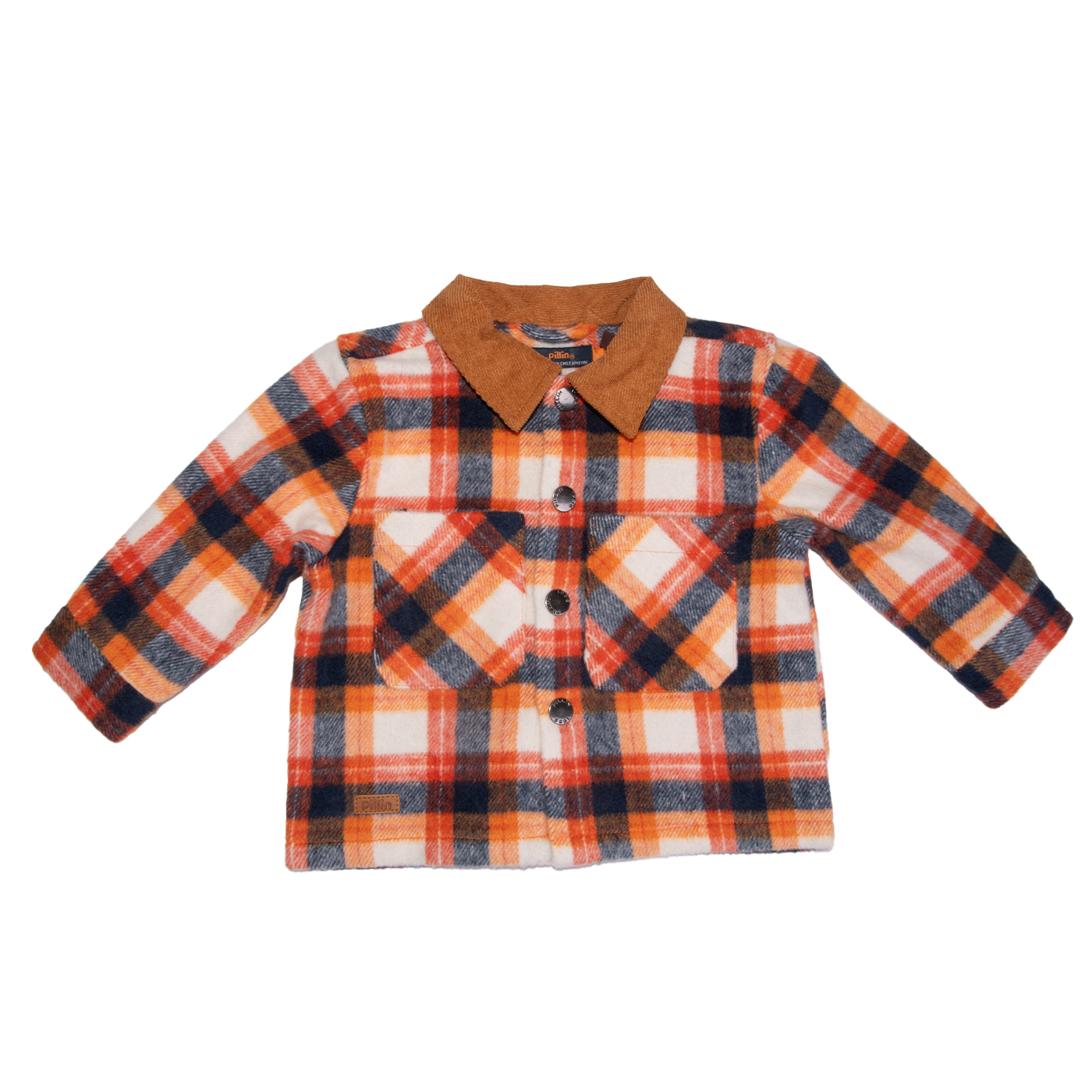 CAMISA BEBE NARANJO PILLIN (PVB844-25NAR ) - 1