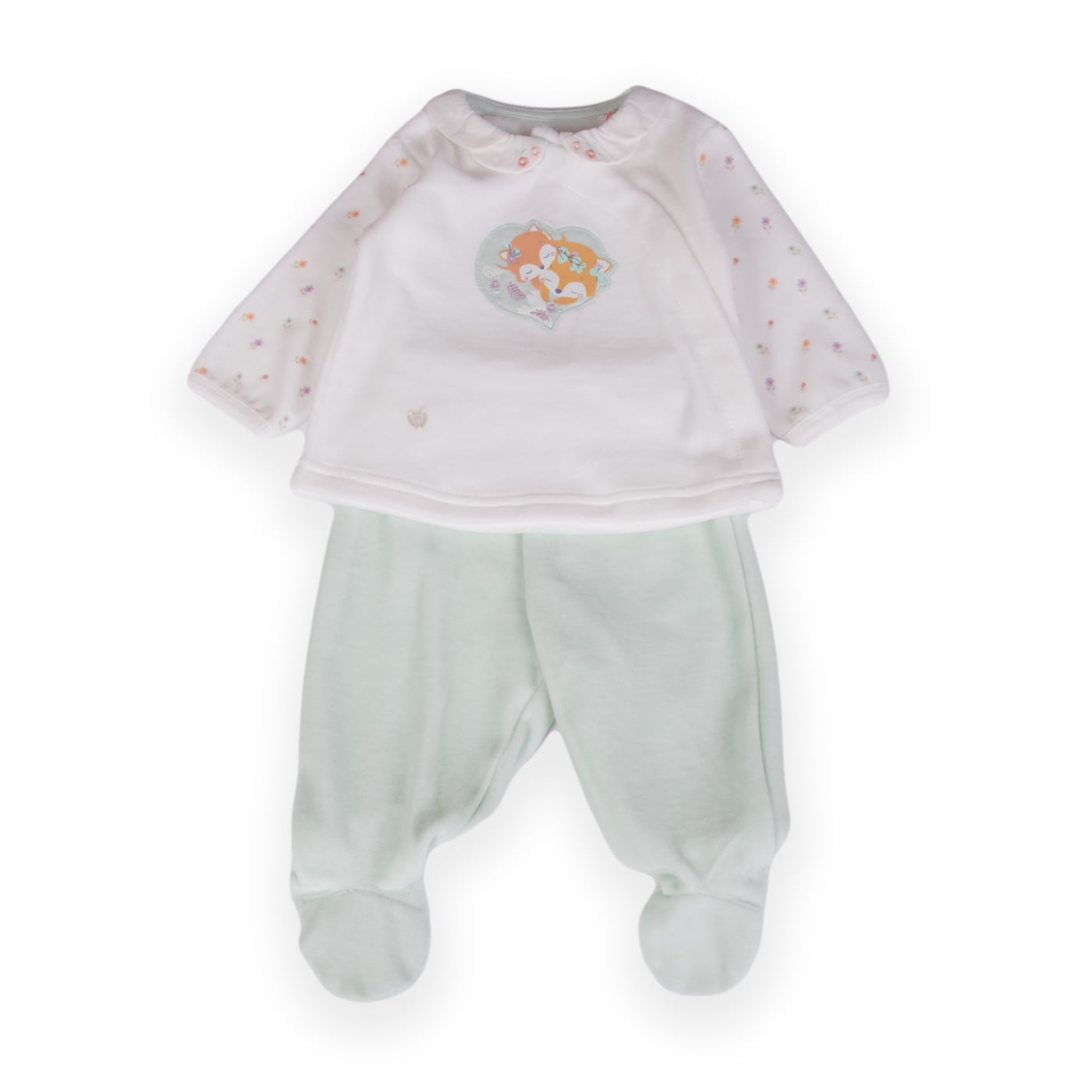 CONJUNTO BEBE AQUA PILLIN (PVB306-25AQU ) - 1
