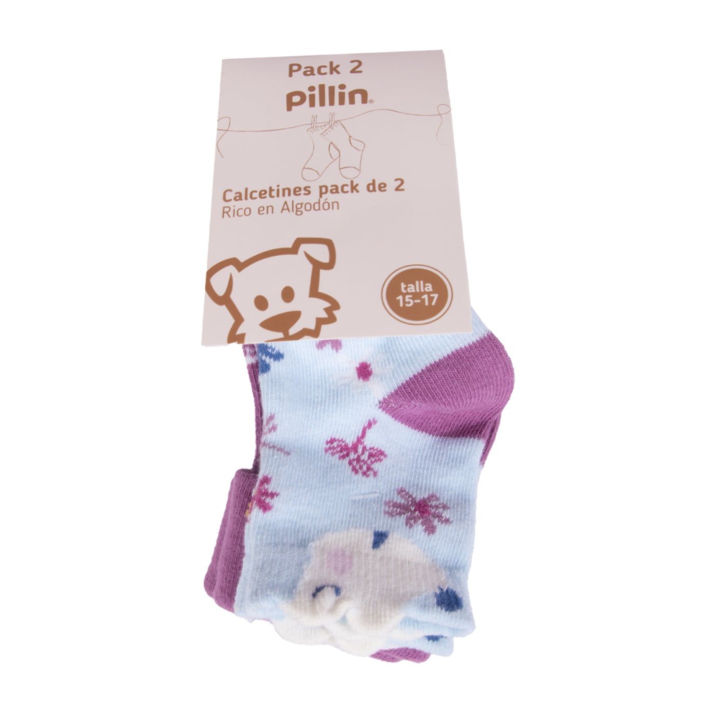 CALCETINES BEBE SURTIDO PILLIN (PAB113-25SUR ) - 1