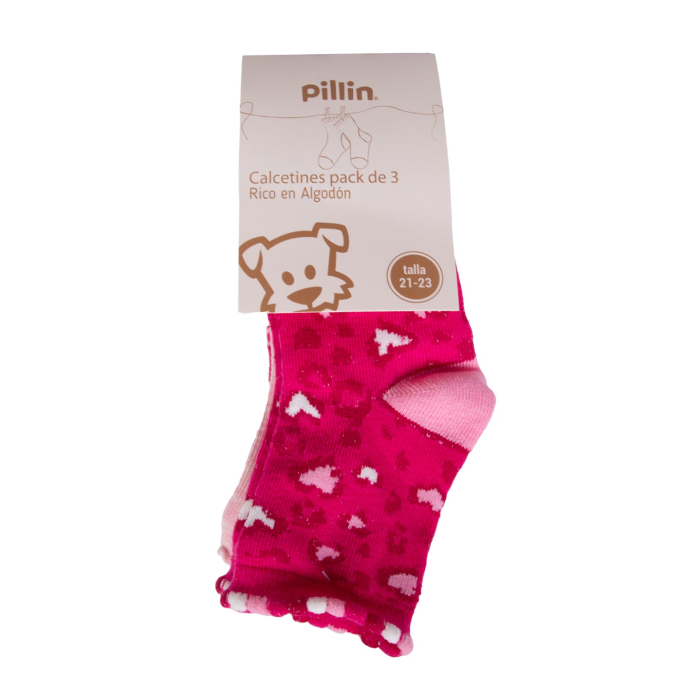 CALCETINES BEBE SURTIDO PILLIN (PAB117-25SUR ) - 1