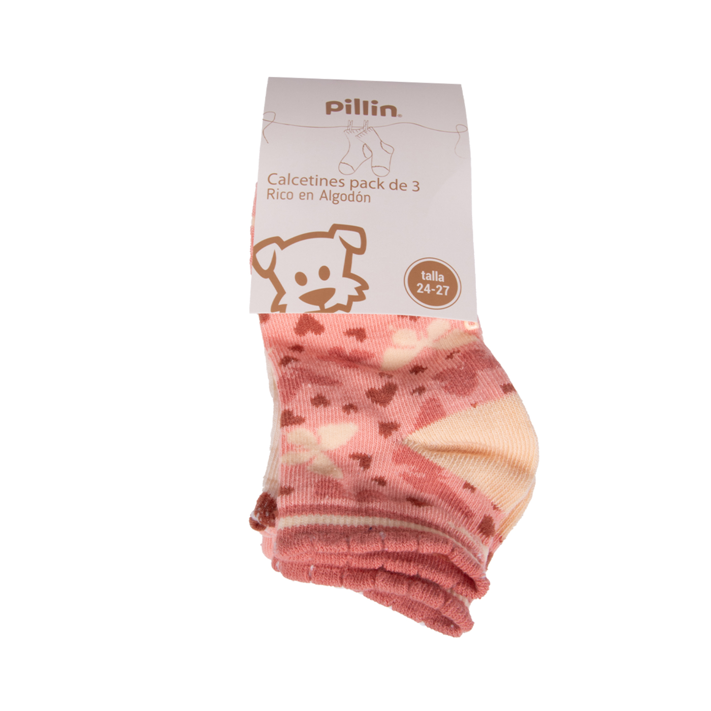 CALCETINES BEBE SURTIDO PILLIN (PAB115-25SUR ) - 1